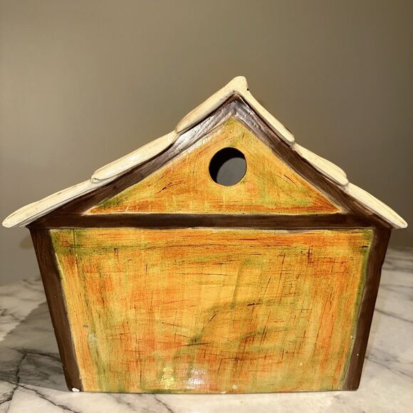 Vintage Atlantic Mold Ceramic 11pc Manger Nativity Set Handmade Handpainted Xmas - Picture 6 of 16